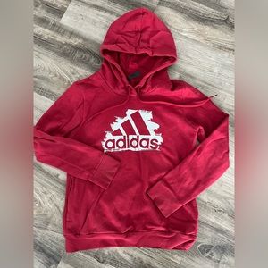 Women’s Adidas Hooded Sweatshirt, size medium